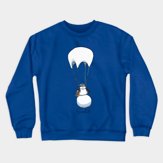 Snowfall Crewneck Sweatshirt by KColeman